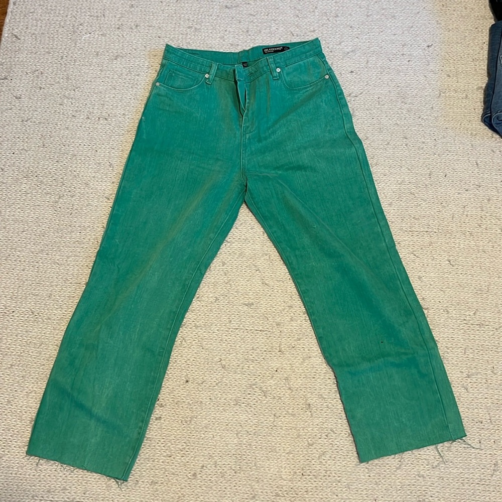 Blank NYC green jeans